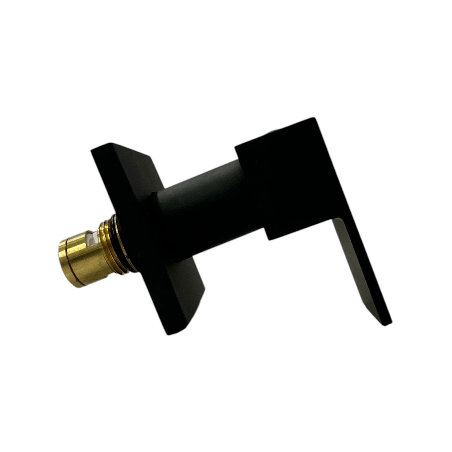 MANIJA DE LUJO CUADRADA NEGRO MATE EN ACERO