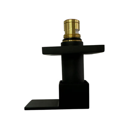 MANIJA DE LUJO CUADRADA NEGRO MATE EN ACERO