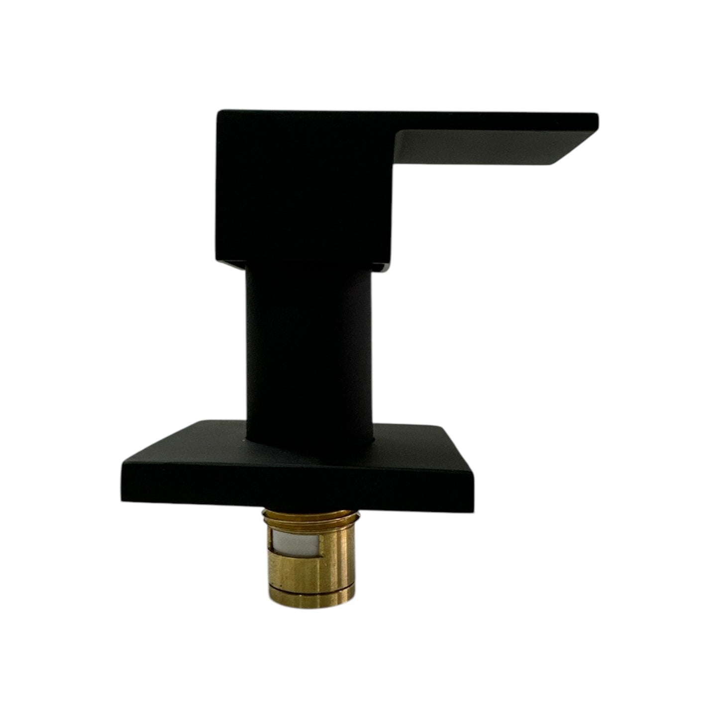 MANIJA DE LUJO CUADRADA NEGRO MATE EN ACERO